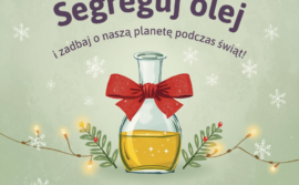 🎄 Świąteczne życzenia od projektu Segreguj Olej! 🎄