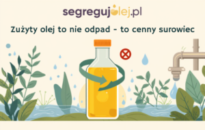 Zużyty olej to nie odpad – to cenny surowiec