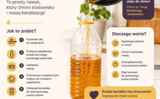 Segregacja oleju jadalnego