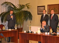 Zaprzysiężenie nowego burmistrza Zaprzysiężenie nowego burmistrza