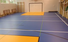 Modernizacja posadzki sali gimnastycznej wraz z zapleczem pomieszczeń przy sali gimnastycznej SP-7