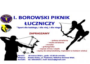 I Borowski Piknik Łuczniczy I Borowski Piknik Łuczniczy