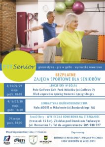 MOSiR dla Seniorów MOSiR dla Seniorów