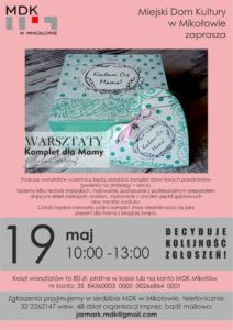 Warsztaty kreatywne ? stwórz piękny komplet dla swojej Mamy Warsztaty kreatywne ? stwórz piękny komplet dla swojej Mamy