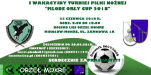 Turniej Młode Orły CUP 2018 Turniej Młode Orły CUP 2018