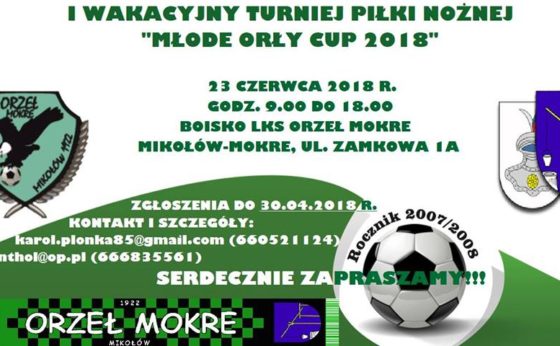 Turniej Młode Orły CUP 2018 Turniej Młode Orły CUP 2018