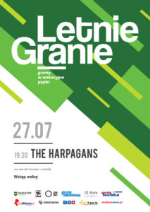 Letnie Granie 2018! Koncert: The Harpagans Letnie Granie 2018! Koncert: The Harpagans