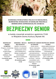 SENIORZE – to Cię zainteresuje! SENIORZE – to Cię zainteresuje!