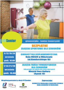 Gimnastyka Ogólnokondycyjna dla Seniorów Gimnastyka Ogólnokondycyjna dla Seniorów