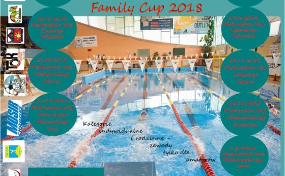XII Amatorskie Mistrzostwa Polski w Pływaniu „Family Cup” 2018 XII Amatorskie Mistrzostwa Polski w Pływaniu „Family Cup” 2018
