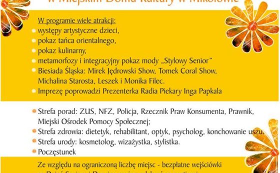 Mikołowski Dzień Seniora Mikołowski Dzień Seniora