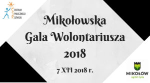 Mikołowska Gala Wolontariusza 2018 Mikołowska Gala Wolontariusza 2018