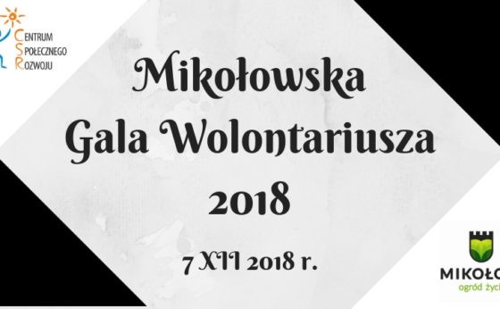 Mikołowska Gala Wolontariusza 2018 Mikołowska Gala Wolontariusza 2018