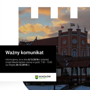 Ważny komunikat! Ważny komunikat!