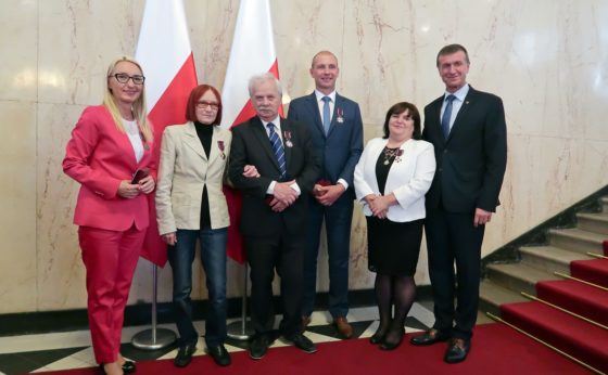 Mikołowianie z Krzyżami Zasługi! Mikołowianie z Krzyżami Zasługi!