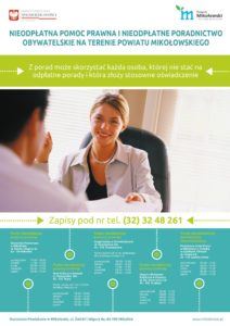 NIEODPŁATNA POMOC PRAWNA I NIEODPŁATNE PORADNICTWO OBYWATELSKIE NIEODPŁATNA POMOC PRAWNA I NIEODPŁATNE PORADNICTWO OBYWATELSKIE