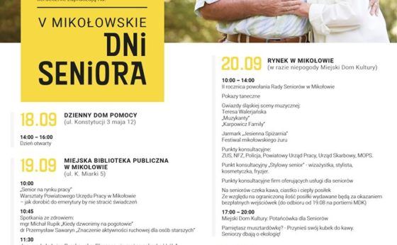 V Mikołowskie Dni Seniora V Mikołowskie Dni Seniora