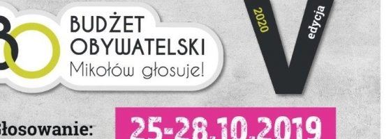 Budżet Obywatelski V – Głosowanie Budżet Obywatelski V – Głosowanie