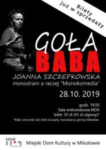 Monodram: ?Goła Baba? Monodram: ?Goła Baba?
