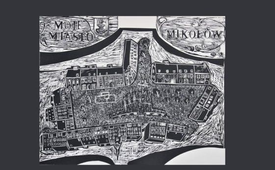Wernisaż linorytów J. Tyrol: Moja miasto Mikołów Wernisaż linorytów J. Tyrol: Moja miasto Mikołów