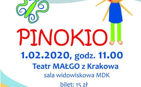 Poranek teatralny: Pinokio Poranek teatralny: Pinokio