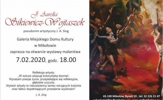 Otwarcie wystawy malarstwa J. Aurelii Sikiewicz ? Wojtaszek Otwarcie wystawy malarstwa J. Aurelii Sikiewicz ? Wojtaszek