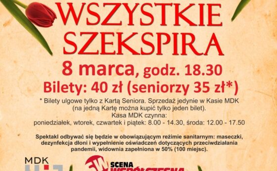 Spektakl ?Dzieła wszystkie Szekspira? Spektakl ?Dzieła wszystkie Szekspira?
