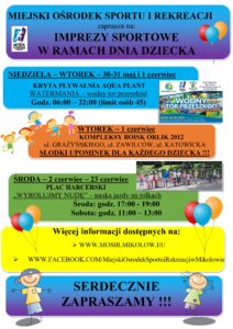 Sportowy dzień dziecka Sportowy dzień dziecka