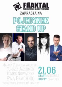 Nowaczyk Wojciech Jachimek Błachnio Gomulec – stand up Nowaczyk Wojciech Jachimek Błachnio Gomulec – stand up