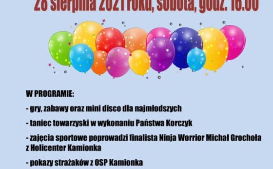 Festyn „Pożegnanie lata” Kamionka Festyn „Pożegnanie lata” Kamionka