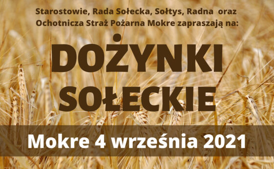 Dożynki Sołeckie Mokre 2021 Dożynki Sołeckie Mokre 2021