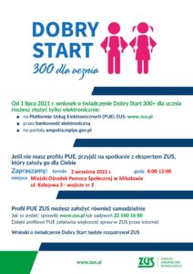 300+ dla ucznia 300+ dla ucznia