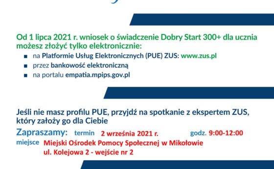 300+ dla ucznia 300+ dla ucznia