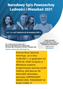 Mobilny punkt spisowy Mobilny punkt spisowy