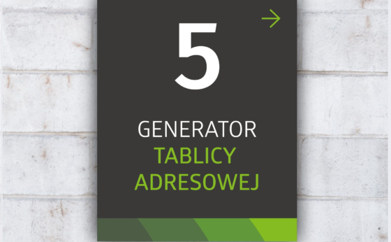Generator tablic adresowych – mikołowski system identyfikacji miejskiej Generator tablic adresowych – mikołowski system identyfikacji miejskiej