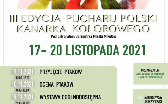 Puchar Polski Kanarka Kolorowego Puchar Polski Kanarka Kolorowego