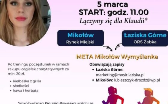 Mikołowsko-Łaziski Marsz Nordic Walking dla Klaudii Mikołowsko-Łaziski Marsz Nordic Walking dla Klaudii