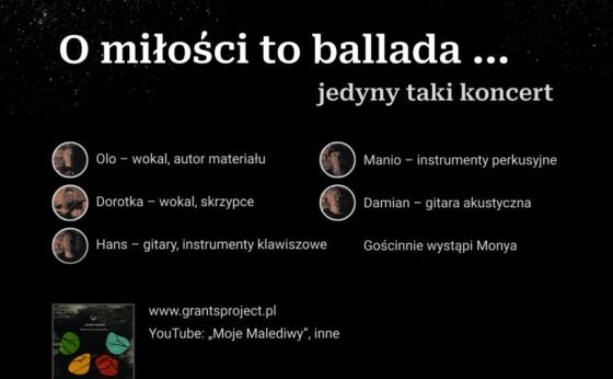 „O miłości to ballada… jedyny taki koncert” „O miłości to ballada… jedyny taki koncert”