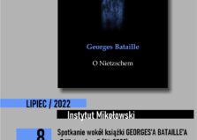 Spotkanie wokół książki Georges'a Bataille'a O Nietzschem