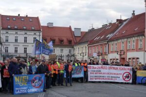 Wiec protestacyjny przeciw CPK Wiec protestacyjny przeciw CPK