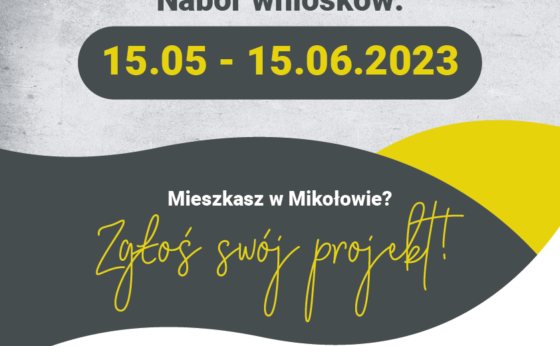 Budżet Obywatelski – nabór wniosków Budżet Obywatelski – nabór wniosków