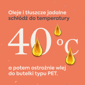 Zużyty olej jadalny to odpad, który zanieczyszcza nasze środowisko Zużyty olej jadalny to odpad, który zanieczyszcza nasze środowisko