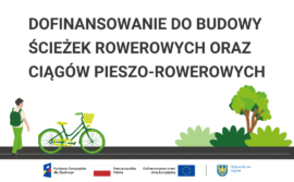 Rozwój infrastruktury rowerowej i pieszo-rowerowej w Gminie Mikołów – etap I