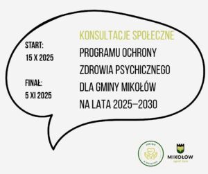 Konsultacje społeczne Konsultacje społeczne