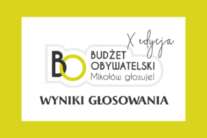 Znamy zwycięskie projekty X edycji BO!