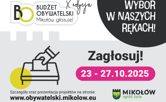 Budżet Obywatelski w Mikołowie – głosowanie rusza o północy! Budżet Obywatelski w Mikołowie – głosowanie rusza o północy!